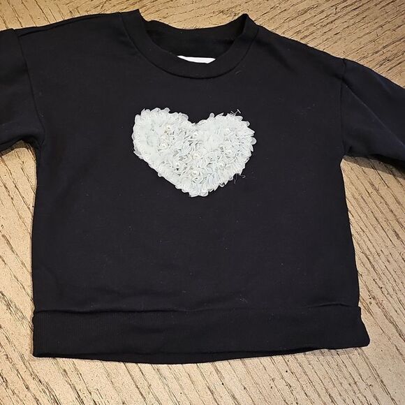 Pearl Heart Sweater Size 5 - Picture 9 of 9